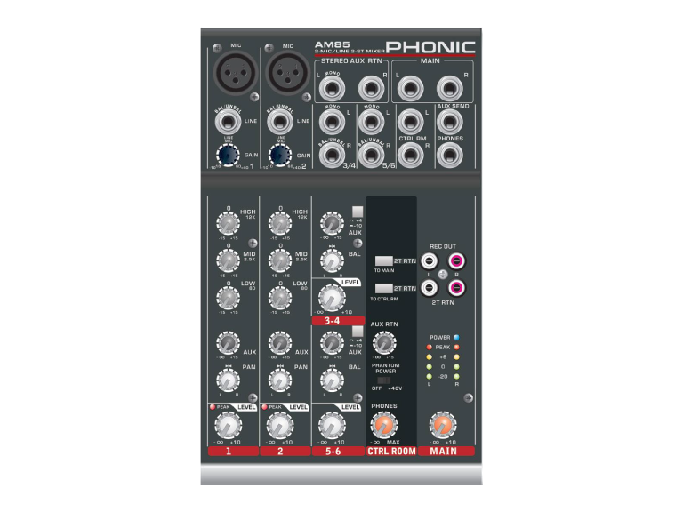 MIXER ANALOG PHONIC AM85 - Ảnh 1