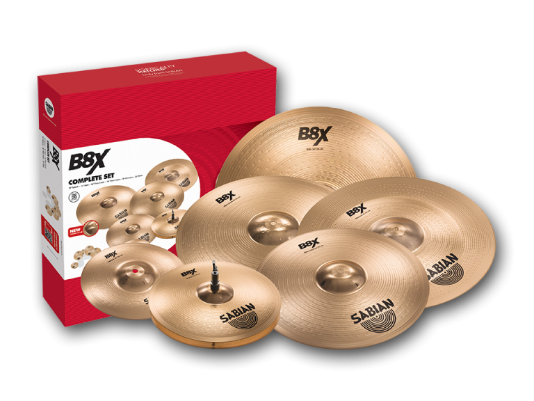 LÁ TRỐNG (CYMBAL) SABIAN B8X COMPLETE SET 45006X - Ảnh 1