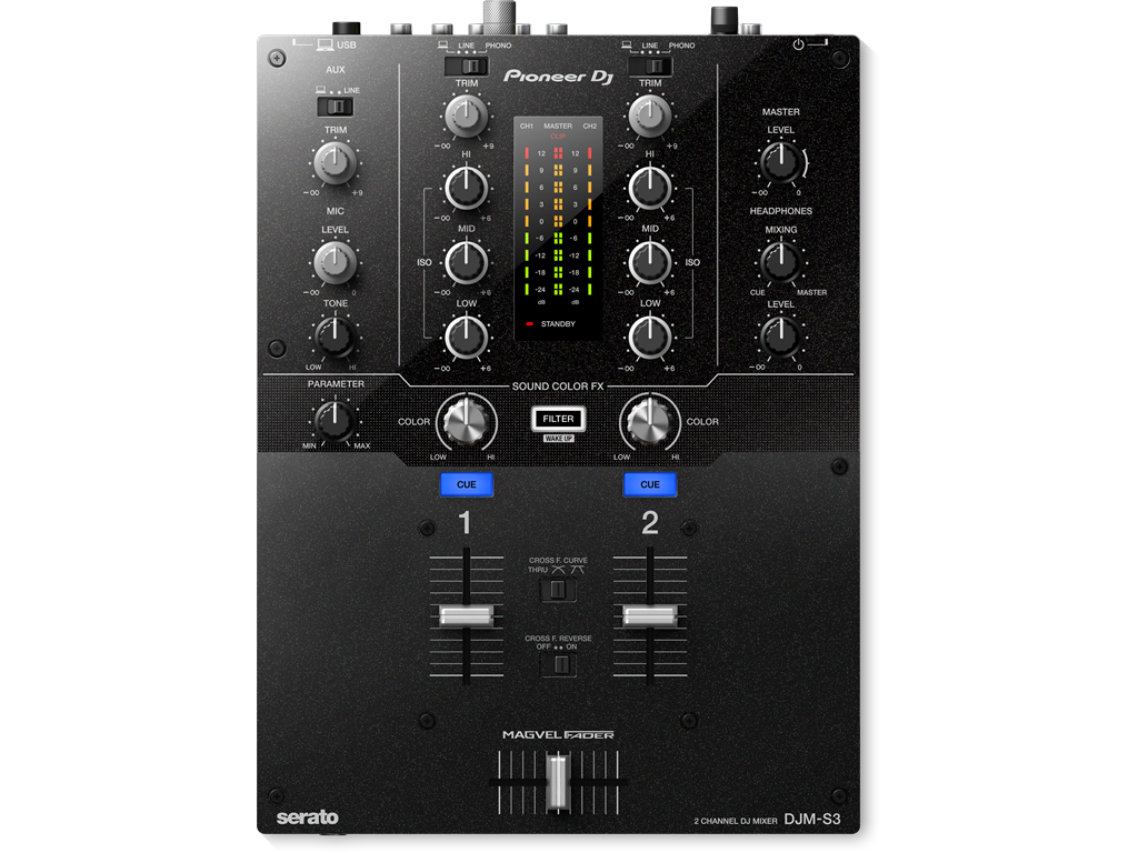 MIXER DJ PIONEER DJ DJM-S3 - Ảnh 1