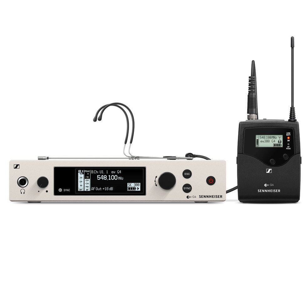 BỘ MICRO KHÔNG DÂY SENNHEISER EW 300 G4-HEADMIC1-RC - Ảnh 1