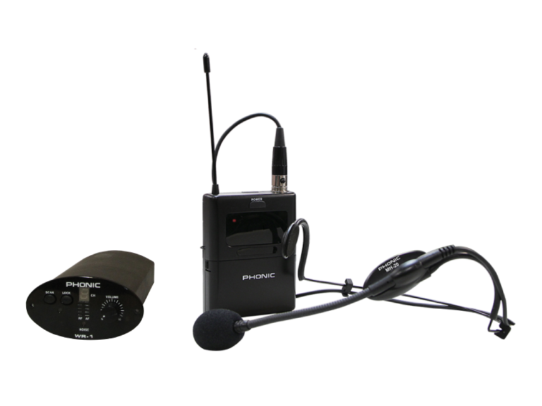PHỤ KIỆN MICRO KHÔNG DÂY GÀI ĐẦU PHONIC WM-2S - Ảnh 1