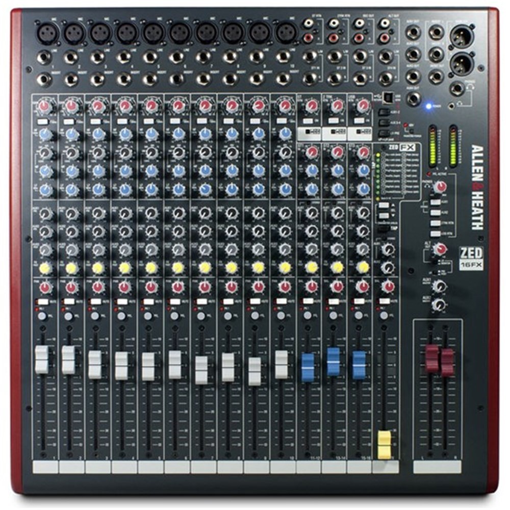 Mixer analog Allen & Heath ZED-16FX - Ảnh 1