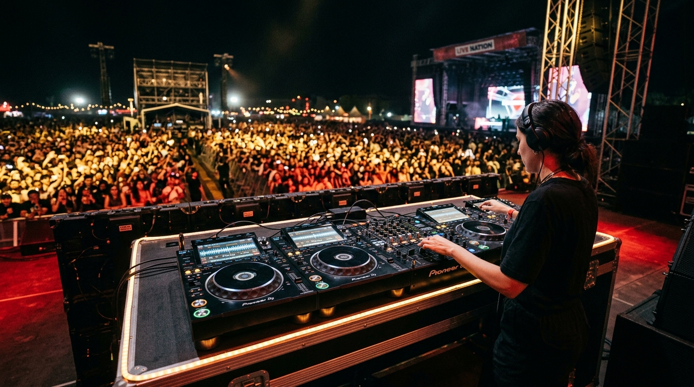 Hệ thống âm thanh & bàn DJ cho thuê VanBass
